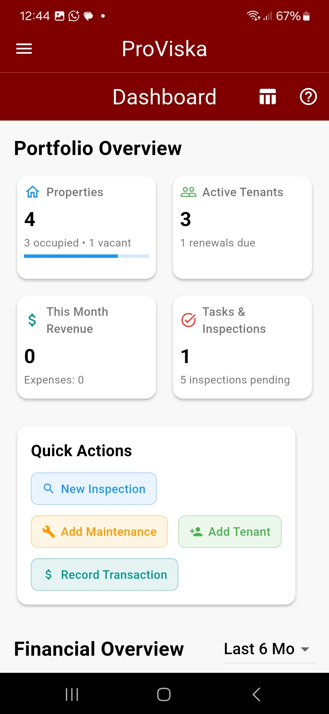 Dashboard